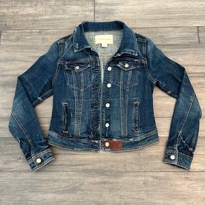 Anthropologie Pilcro and The Letterpress Blue Jean Jacket | Size: S